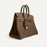 Bolsa Hermés Birkin 25 Togo Alezan com Ferragens Palladium