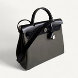 Bolsa Hermès Herbag 31 Vert de Gris com Ferragens Palladium