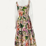 Vestido Dolce & Gabbana Midi Floral Dress