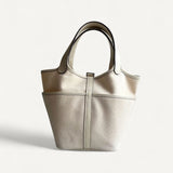 Bolsa Hermès Picotin Cargo Nata com Ferragens Palladium