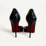 Scarpin Christian Louboutin Iriza Preto Envernizado