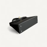 Bolsa Hermès Mini Kelly Vert Mangrove com Ferragens Electrum