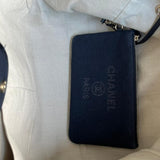 Bolsa Chanel Deauville Tote Azul Marinho