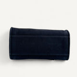 Bolsa Chanel Deauville Tote Azul Marinho