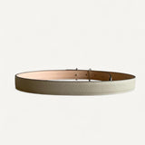 Cinto Hermès Gamma & Correia Nata/ Rose com Ferragens Palladium