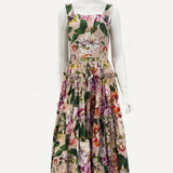 Vestido Dolce & Gabbana Midi Floral Dress