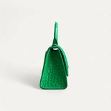 Bolsa Balenciaga Hourglass em Couro Verde