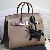 Charm  Hermès Rodeo Pegase PM Preto
