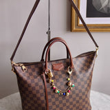 Bolsa Louis Vuitton Damier Ébène Belmont