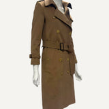 Trench Coat Burberry em Lã Bege - Tam 34