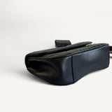 Bolsa Prada Diagramme Medium Flap Preta