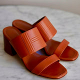 Sandália Hermès Monica 60 GoatSkin "H"