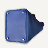 Bolsa Hermès Picotin 18 Cargo Bleu com Ferragens Palladium