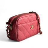 Bolsa Chanel Camera Bag Pink