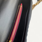 Bolsa Prada Diagramme Medium Flap Preta