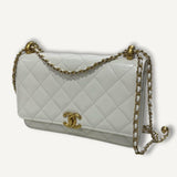 Bolsa Chanel 24C Double Pearl Woc