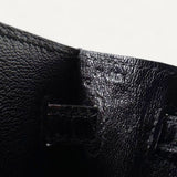 Bolsa Hermès Kelly 25 Crocodile Niloticus Shiny Noir com Ferragens Gold