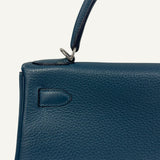 Bolsa Hermès Kelly 28 Togo Malachite com Ferragens Palladium