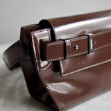 Bolsa Jacquemus The Capri Messenger Marrom