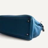 Bolsa Hermès Kelly 32 Togo Cobalt com Ferragens Palladium