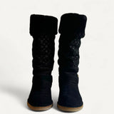 Bota Louis Vuitton Monograma Preto
