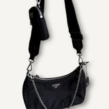 Bolsa Prada Re-Edition 2005 Re-Nylon Preta