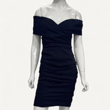 Vestido Dolce & Gabbana Preto com Drapeados