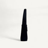 Bolsa Saint Laurent Le 5 à 7 Mini Preta com Ferragens Douradas