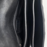 Bolsa Chanel Timeless Double Flap Maxi com Ferragens Prata
