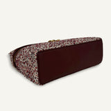 Bolsa Loro Piana L19 Cotton Rosehip | Milk Amber | Lido Blue | Smoked Caramel |  Sun Gold com Ferragens Douradas