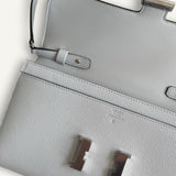 Bolsa Hermès Constance To Go Epsom Bleu Glacier com Ferragens Palladium