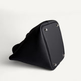 Bolsa Hermès Picotin 18 Clemence Noir com Ferragens Palladium