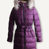 Jaqueta Burberry Nylon com Pêlos Burgundy