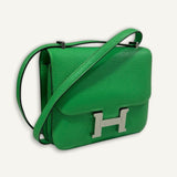 Bolsa Hermès Constance 18 Vert Comics com Ferragens Palladium