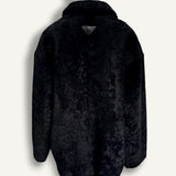 Casaco Prada Shearling Caban Preta