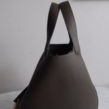 Bolsa Hermès Picotin 18 Clemence Vert Loden com Ferragens Gold