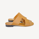 Rasteira Hermes Devise Gold