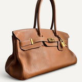 Bolsa Hermès Birkin Shoulder Gold com Ferragens Gold