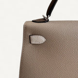 Bolsa Hermès Mini Kelly Epsom Tricolor com Ferragens Palladium