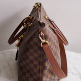 Bolsa Louis Vuitton Damier Ébène Belmont