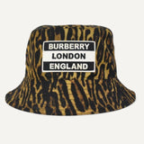Bucket Hat Burberry com Estampa de Onça