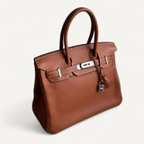 Bolsa Hermès Birkin 30 Barenia com Ferragens Palladium