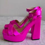 Sandália Jimmy Choo Gaia Fuchsia