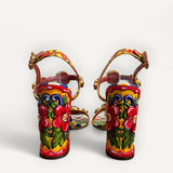 Sapato Dolce & Gabbana Pom Pom Jewels Multicolor