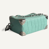 Bolsa Louis Vuitton Mini Soft Trunk em Croco Verde