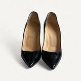 Scarpin Christian Louboutin So Kate Preto Envernizado