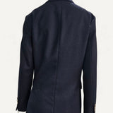 Blazer Burberry Preto com Botões Dourados