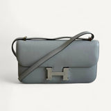Bolsa Hermès Constance Elan Epsom Bleu Glacier com Ferragens Palladium