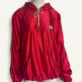 Casaco Gucci Shiny Jersey Hooded Sweatshirt With Web