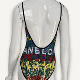 Maiô Chanel Jersey Strench Multicolor Coco Beach ss26